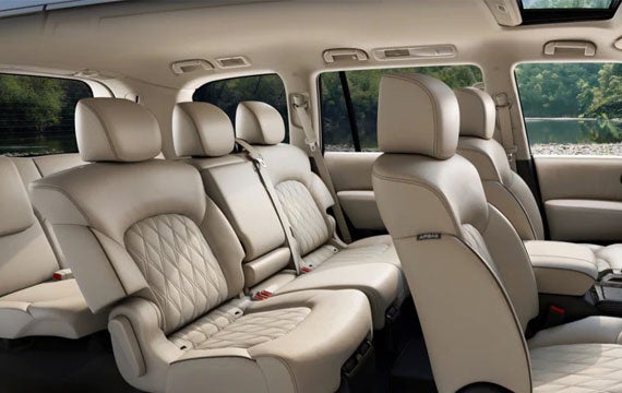 2023 Nissan Armada showing 8 seats | Pischke Motors Nissan in La Crosse WI