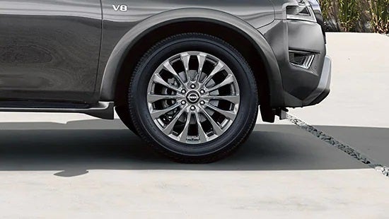 2023 Nissan Armada wheel and tire | Pischke Motors Nissan in La Crosse WI