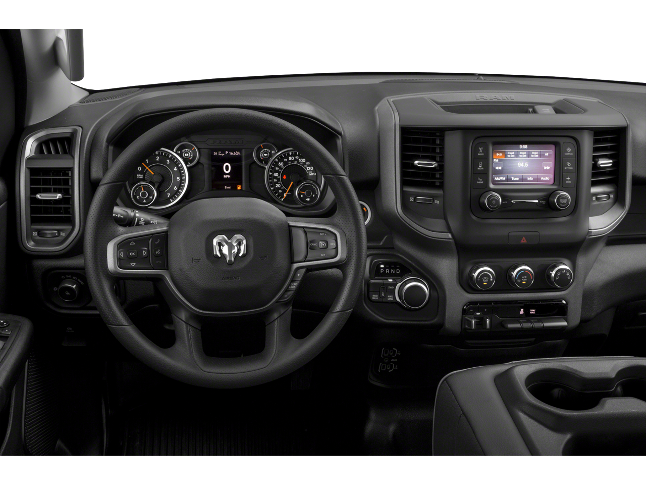 2019 RAM 1500 Tradesman Crew Cab 4x4 5'7' Box