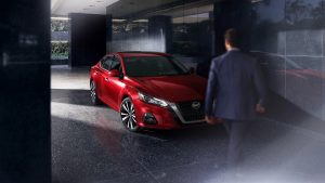 Red 2020 Nissan Altima