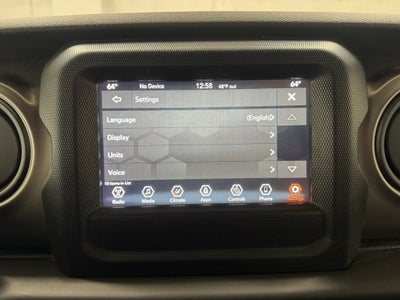 2020 Jeep Wrangler Unlimited Sport S 4X4