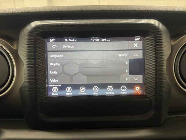 2020 Jeep Wrangler Unlimited Sport S 4X4