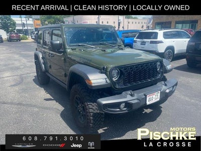 2024 Jeep Wrangler 4-Door Willys 4x4