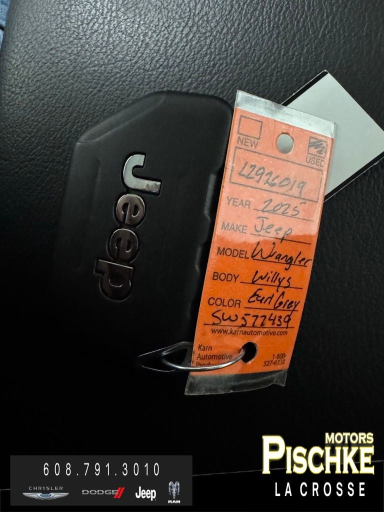 2025 Jeep Wrangler 4xe Willys 4xe