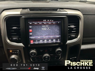 2017 RAM 1500 Lone Star Silver Crew Cab 4x4 5'7' Box