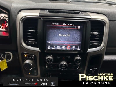 2017 RAM 1500 Lone Star Silver Crew Cab 4x4 5'7' Box