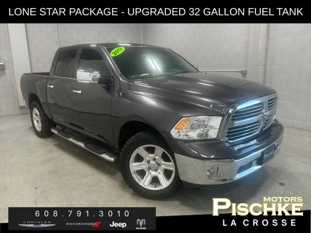 2017 RAM 1500 Lone Star Silver Crew Cab 4x4 5'7' Box