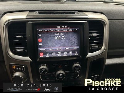 2017 RAM 1500 Lone Star Silver Crew Cab 4x4 5'7' Box