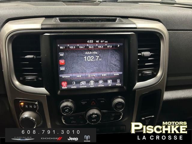 2017 RAM 1500 Lone Star Silver Crew Cab 4x4 5'7' Box