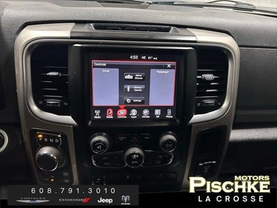 2017 RAM 1500 Lone Star Silver Crew Cab 4x4 5'7' Box