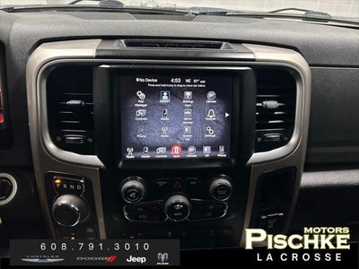 2017 RAM 1500 Lone Star Silver Crew Cab 4x4 5'7' Box