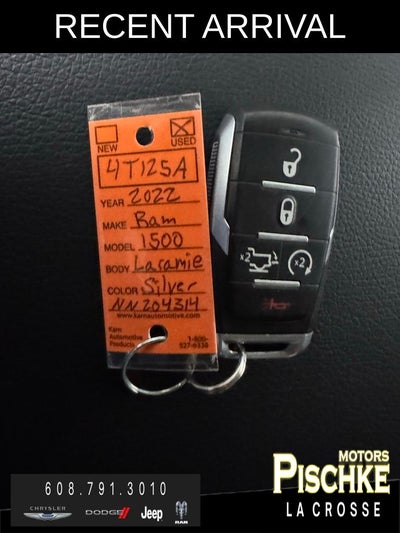 2022 RAM 1500 Laramie Crew Cab 4x4 5'7' Box