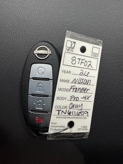 2026 Nissan Frontier PRO-4X