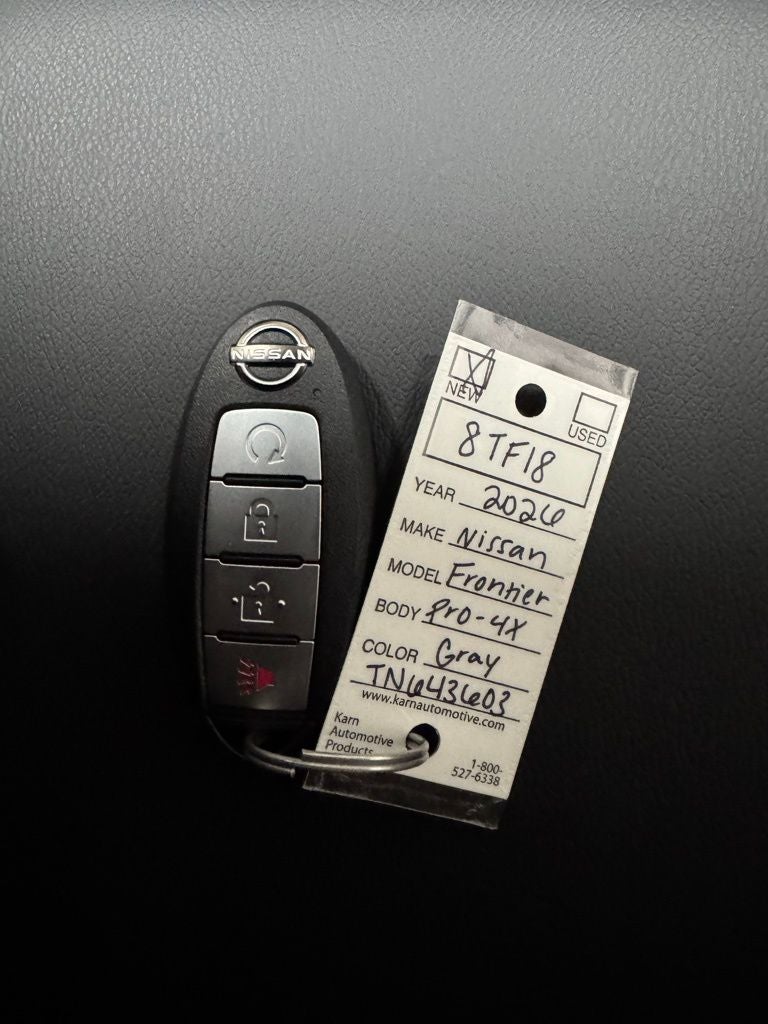 2026 Nissan Frontier PRO-4X