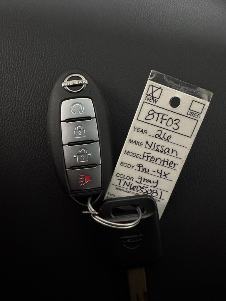 2026 Nissan Frontier PRO-4X