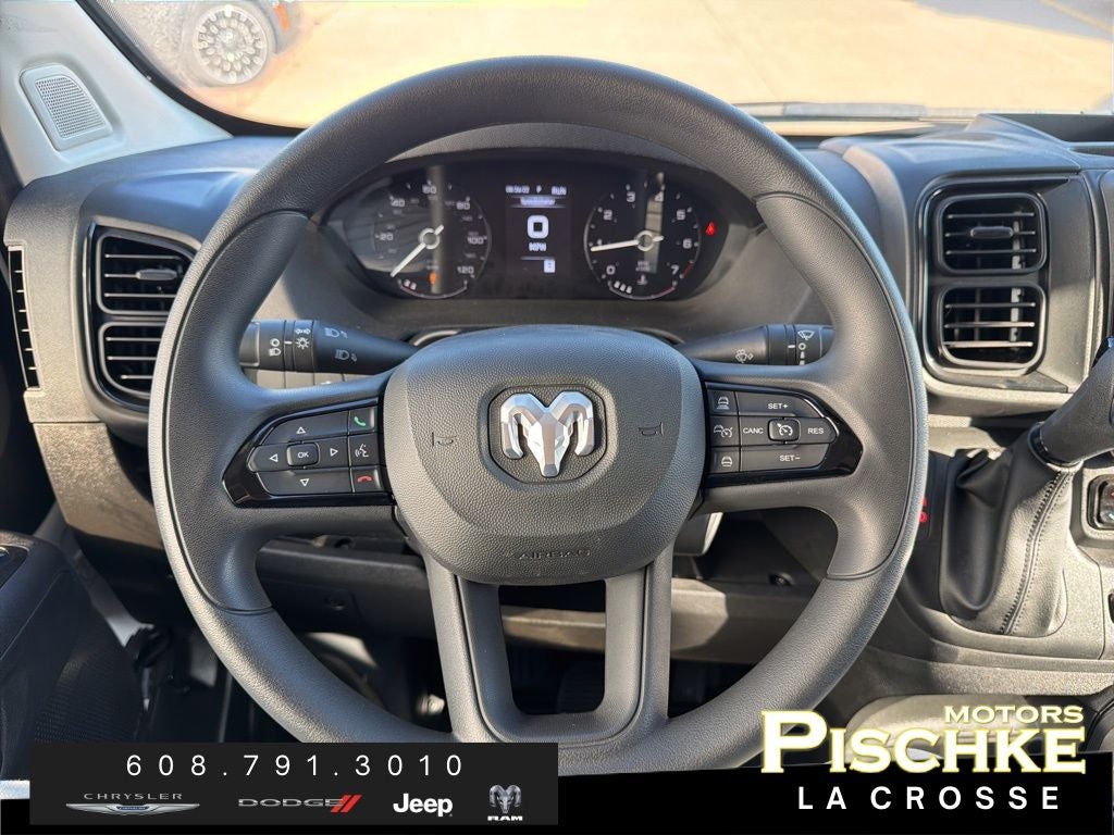 2025 RAM ProMaster 2500 Cargo Van Tradesman High Roof 159' WB w/Pass Seat