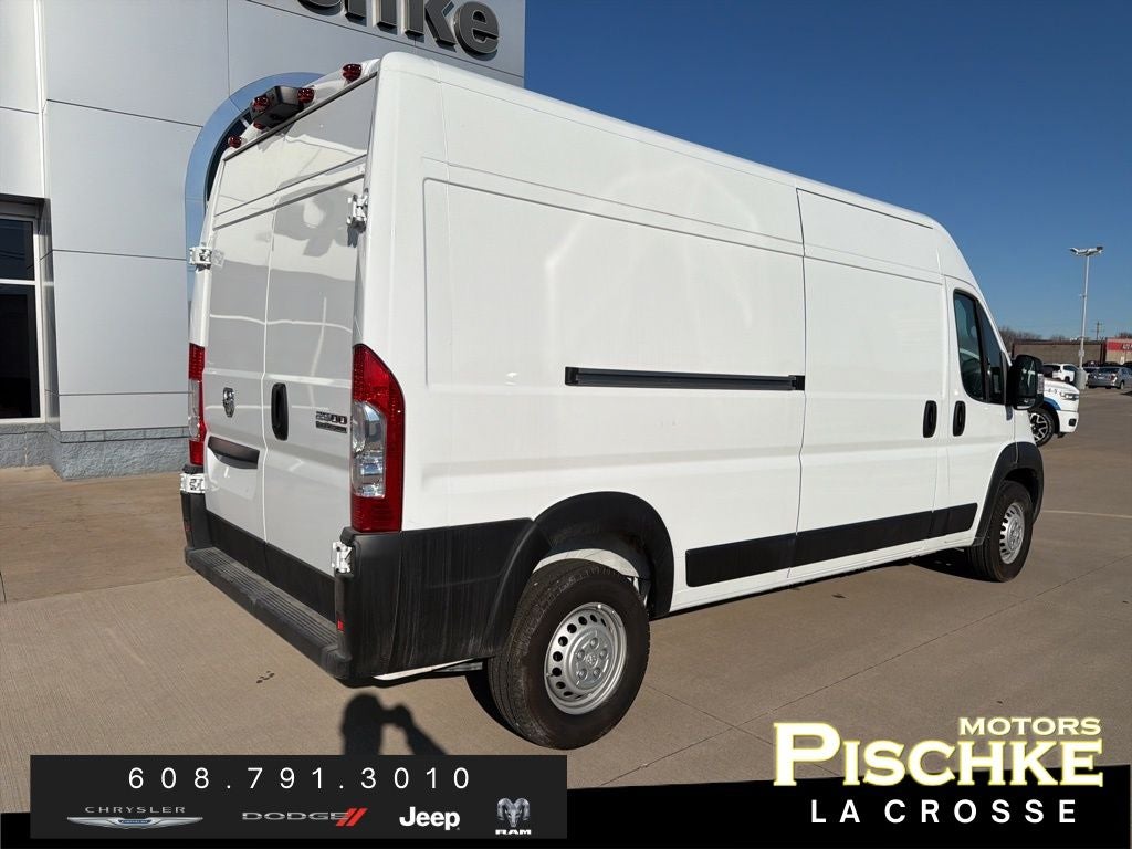 2025 RAM ProMaster 2500 Cargo Van Tradesman High Roof 159' WB w/Pass Seat