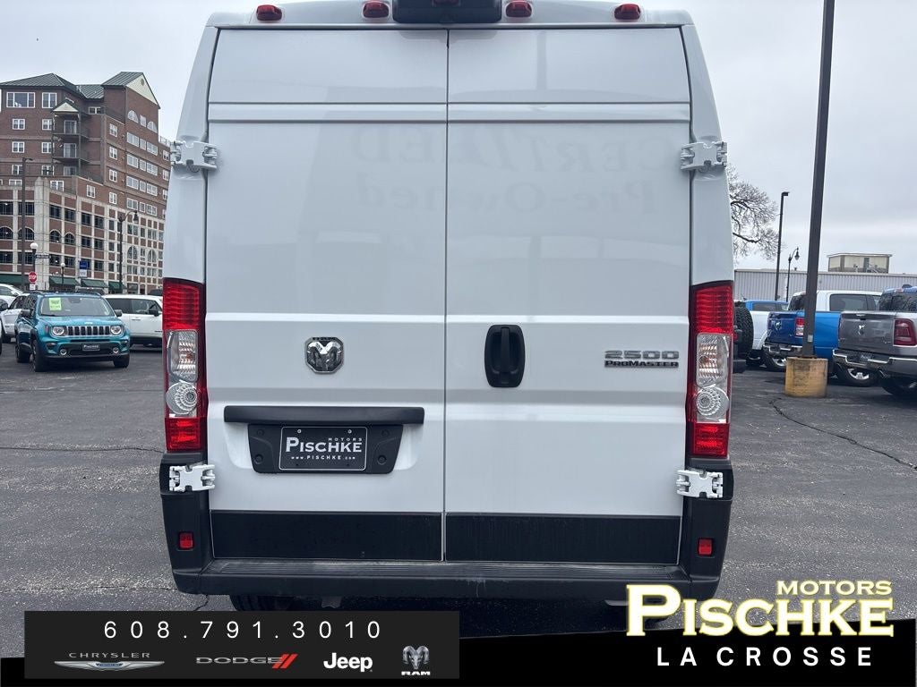 2025 RAM ProMaster 2500 Cargo Van Tradesman High Roof 159' WB w/Pass Seat