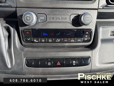 2025 RAM ProMaster 2500 Cargo Van Tradesman High Roof 159' WB w/Pass Seat