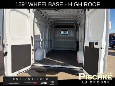 2025 RAM ProMaster 2500 Cargo Van Tradesman High Roof 159' WB w/Pass Seat