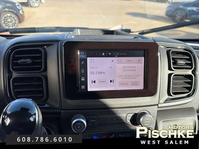 2025 RAM ProMaster 2500 Cargo Van Tradesman High Roof 159' WB w/Pass Seat