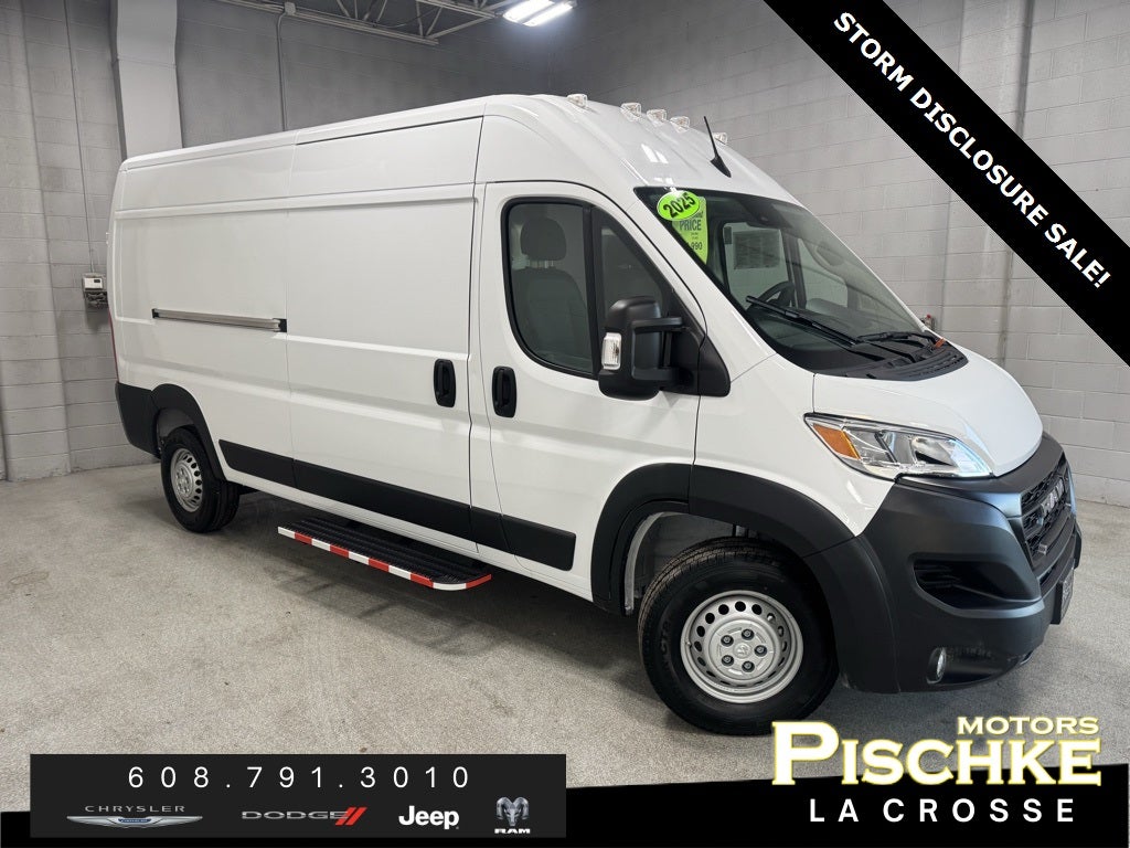 2025 RAM ProMaster 2500 Cargo Van Tradesman High Roof 159' WB w/Pass Seat