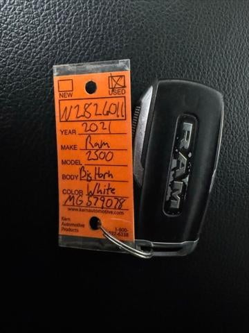 2021 RAM 2500 Big Horn Crew Cab 4x4 6'4' Box