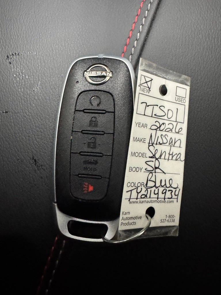 2026 Nissan Sentra SR