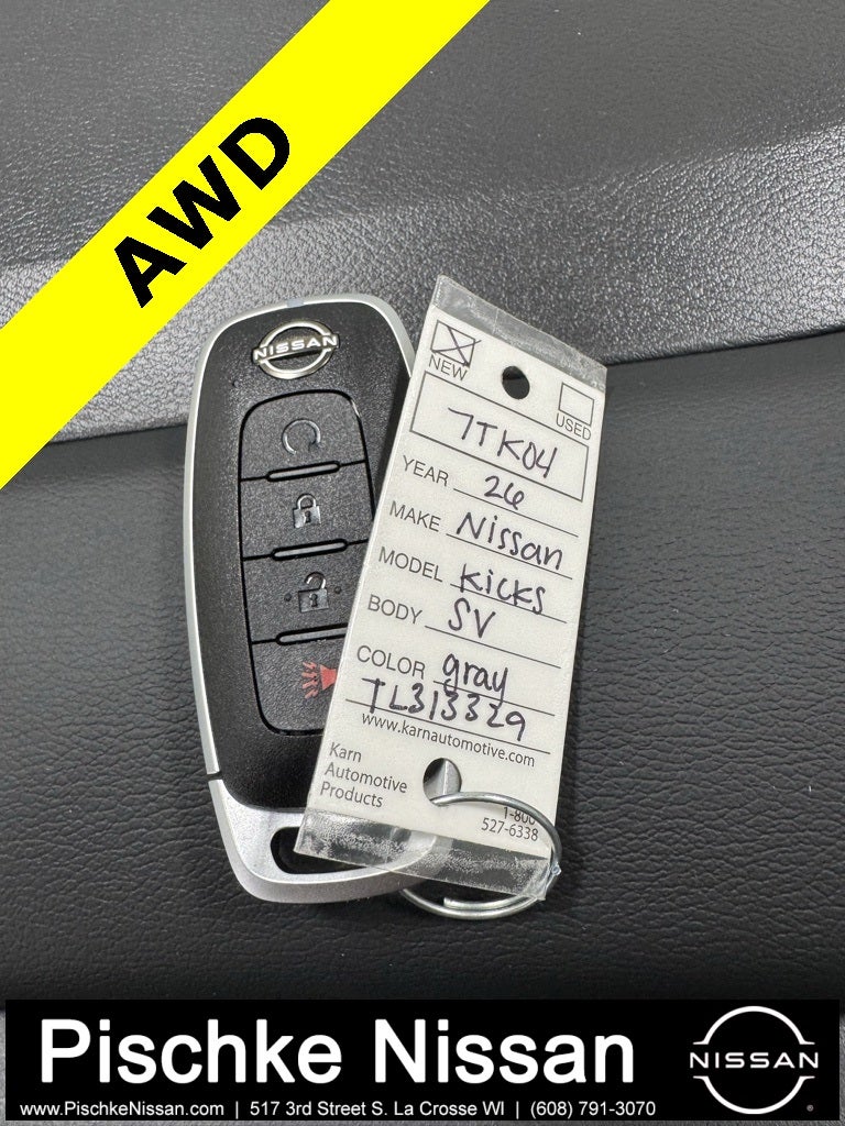 2026 Nissan Kicks SV