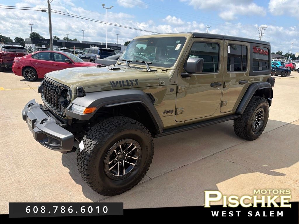 2025 Jeep Wrangler 4-Door Willys 4x4