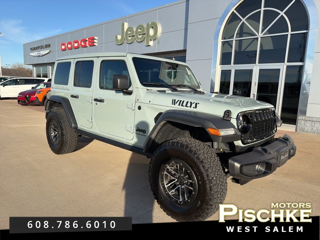 2024 Jeep Wrangler 4-Door Willys 4x4