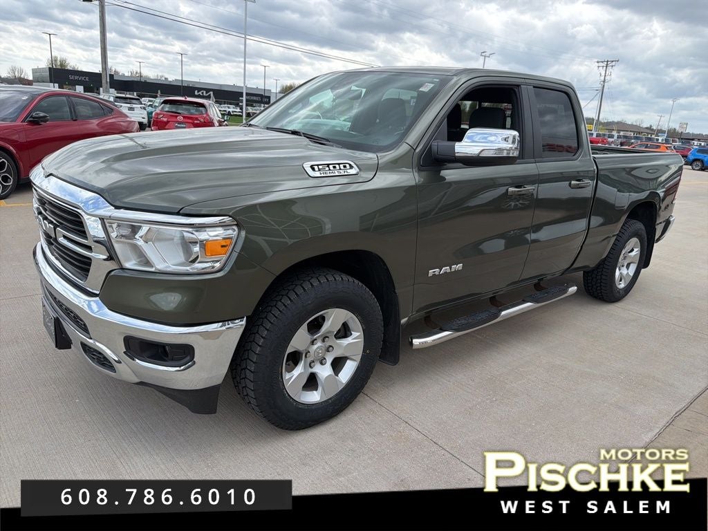 2021 RAM 1500 Big Horn Quad Cab 4x4 6'4' Box