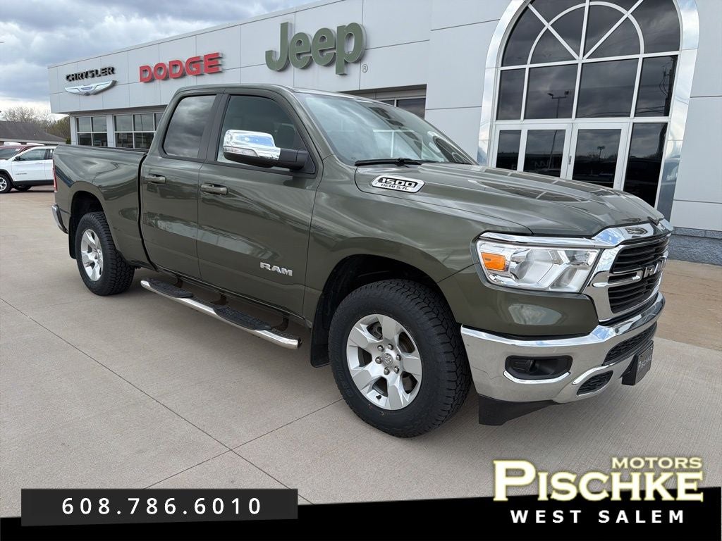 2021 RAM 1500 Big Horn Quad Cab 4x4 6'4' Box
