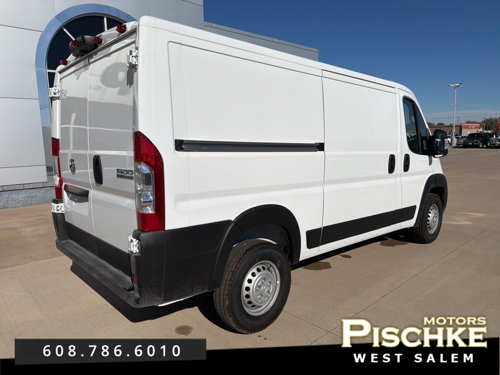 2025 RAM ProMaster 1500 Cargo Van Tradesman Low Roof 136' WB w/Pass Seat