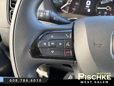 2025 RAM ProMaster 1500 Cargo Van Tradesman Low Roof 136' WB w/Pass Seat