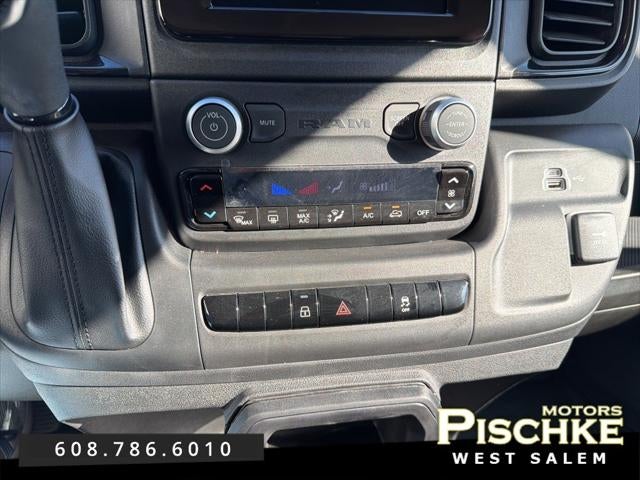 2025 RAM ProMaster 1500 Cargo Van Tradesman Low Roof 136' WB w/Pass Seat