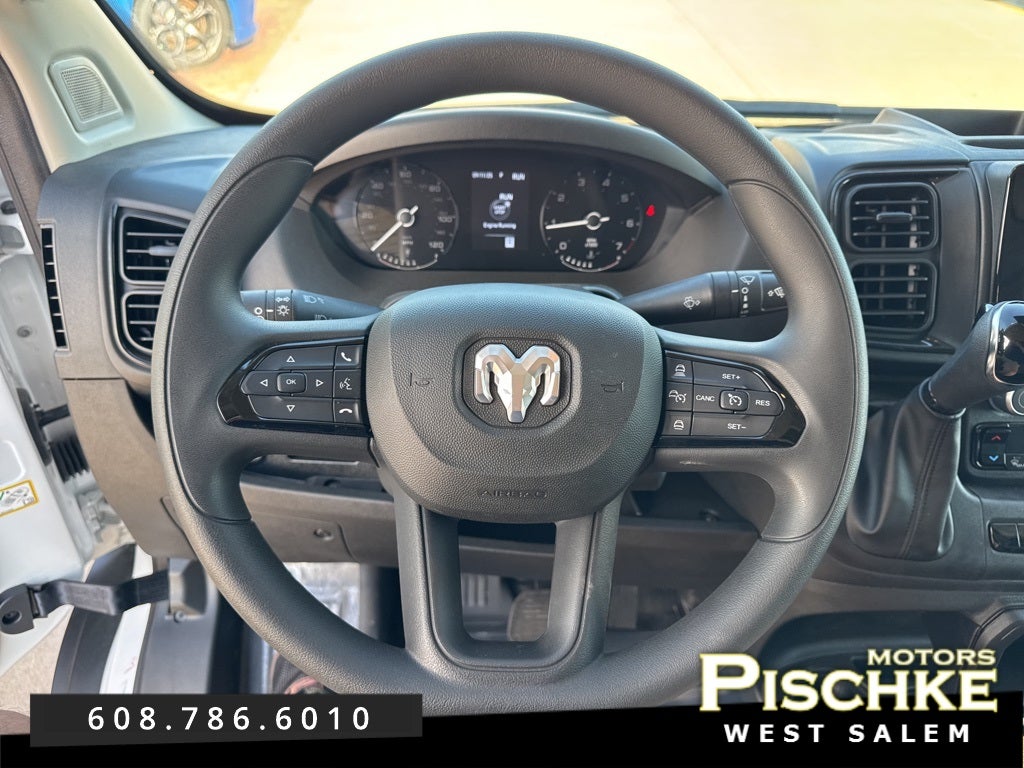 2025 RAM ProMaster 1500 Cargo Van Tradesman High Roof 136' WB w/Pass Seat