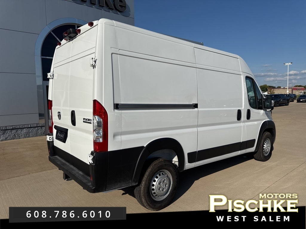 2025 RAM ProMaster 1500 Cargo Van Tradesman High Roof 136' WB w/Pass Seat