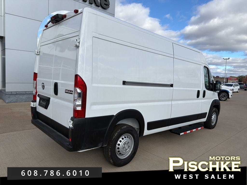 2025 RAM ProMaster 2500 Cargo Van Tradesman High Roof 159' WB w/Pass Seat