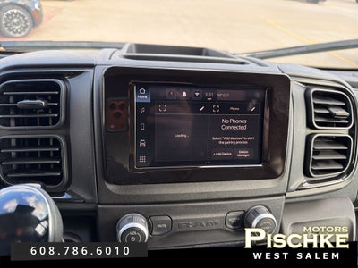 2025 RAM ProMaster 2500 Cargo Van Tradesman High Roof 159' WB w/Pass Seat