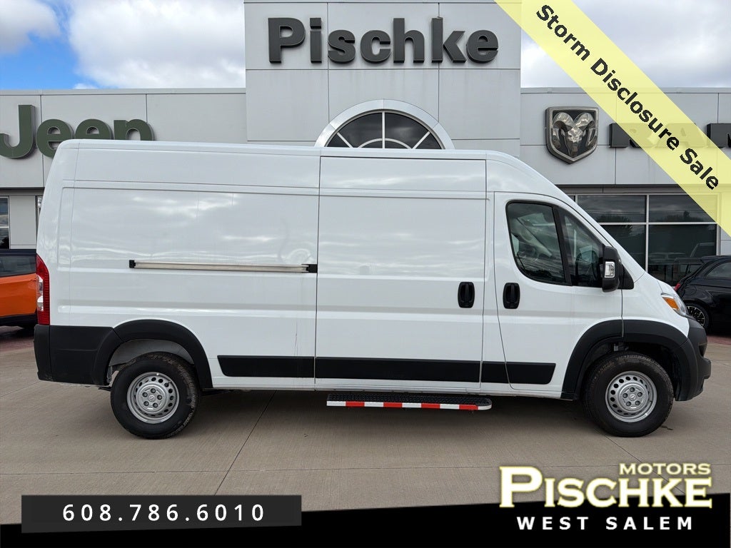 2025 RAM ProMaster 2500 Cargo Van Tradesman High Roof 159' WB w/Pass Seat