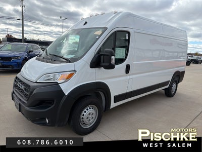 2025 RAM ProMaster 2500 Cargo Van Tradesman High Roof 159' WB w/Pass Seat