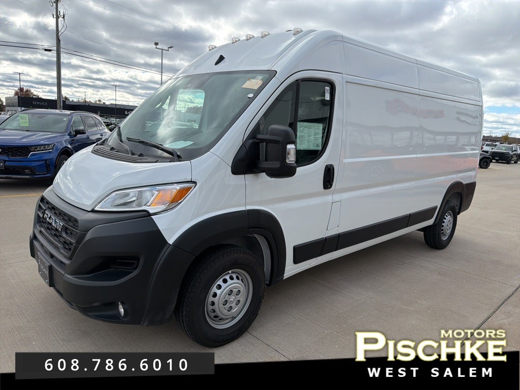2025 RAM ProMaster 2500 Cargo Van Tradesman High Roof 159' WB w/Pass Seat
