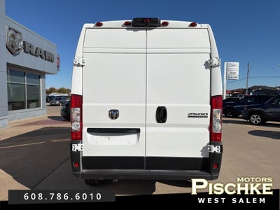 2025 RAM ProMaster 2500 Cargo Van Tradesman High Roof 159' WB w/Pass Seat