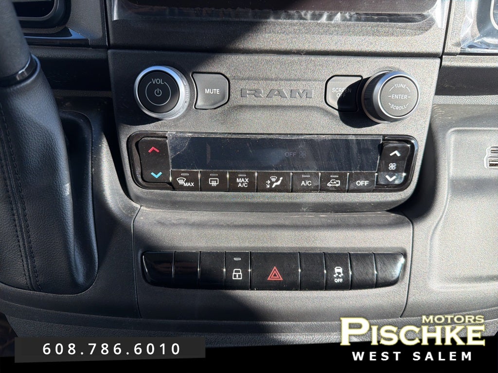 2025 RAM ProMaster 2500 Cargo Van Tradesman High Roof 159' WB w/Pass Seat