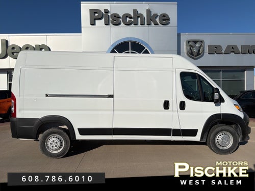 2025 RAM ProMaster 2500 Cargo Van Tradesman High Roof 159' WB w/Pass Seat