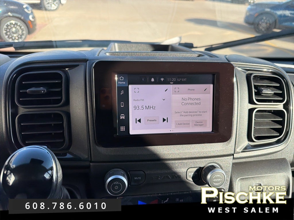 2025 RAM ProMaster 2500 Cargo Van Tradesman High Roof 159' WB w/Pass Seat