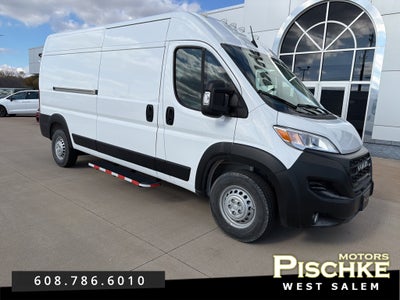2025 RAM ProMaster 2500 Cargo Van Tradesman High Roof 159' WB w/Pass Seat