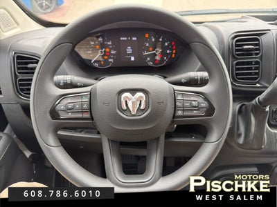 2025 RAM ProMaster 2500 Cargo Van Tradesman High Roof 159' WB w/Pass Seat