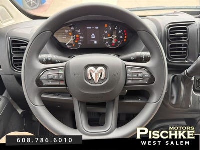 2025 RAM ProMaster 2500 Cargo Van Tradesman High Roof 159' WB w/Pass Seat